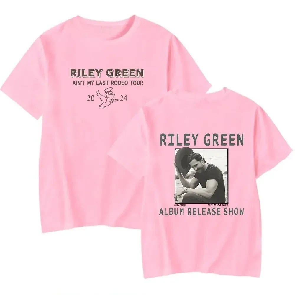 Riley Green Aint My Last Rodeo Tour  T-Shirt 2 Sided
